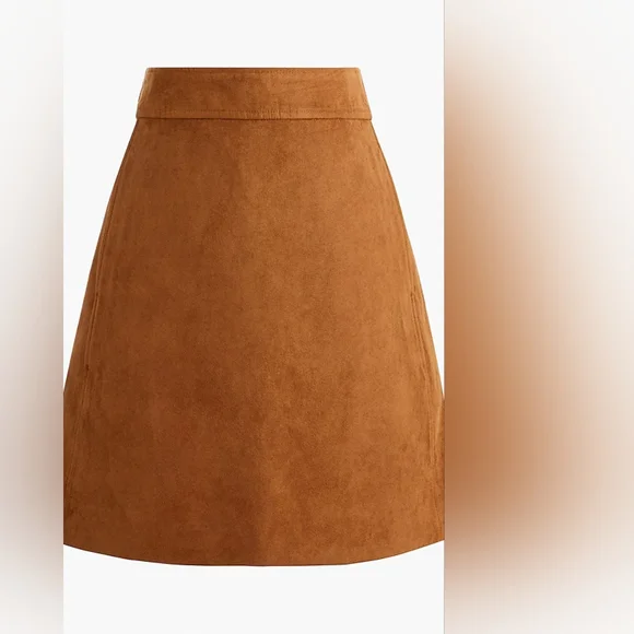 241 J.CREW Faux-suede mini skirt - Picture 4 of 4